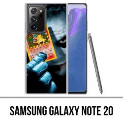Samsung Galaxy Note 20 case - The Joker Dracafeu