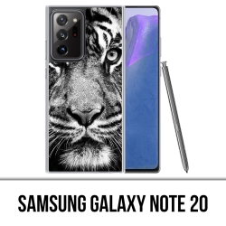 Custodia per Samsung Galaxy Note 20 - Tigre in bianco e nero