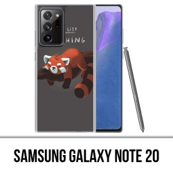 Samsung Galaxy Note 20 Case - To Do Liste Panda Roux