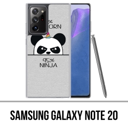 Coque Samsung Galaxy Note 20 - Unicorn Ninja Panda Licorne