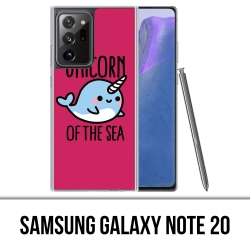 Custodia per Samsung Galaxy Note 20 - Unicorno del mare