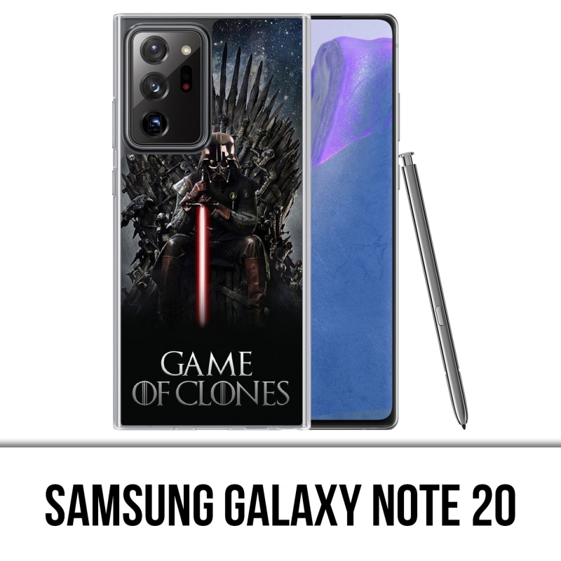 Custodia per Samsung Galaxy Note 20 - Vader Game Of Clones
