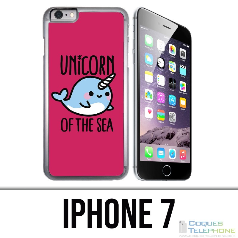 Coque iPhone 7 - Unicorn Of The Sea