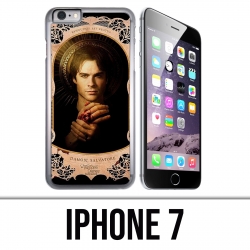 Coque iPhone 7 - Vampire Diaries Damon