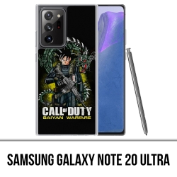 Samsung Galaxy Note 20 Ultra Case - Call Of Duty X Dragon Ball Saiyajin Krieg