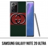 Funda Samsung Galaxy Note 20 Ultra - Logotipo de Gucci