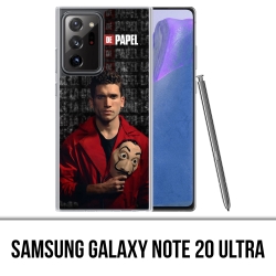 Custodia per Samsung Galaxy Note 20 Ultra - La Casa De Papel - Maschera Denver