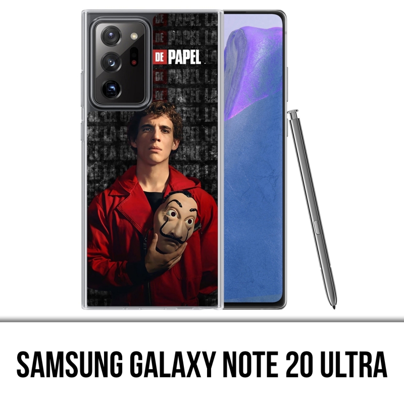 Custodia per Samsung Galaxy Note 20 Ultra - La Casa De Papel - Maschera Rio