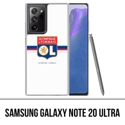 Coque Samsung Galaxy Note 20 Ultra - OL Olympique Lyonnais Logo Bandeau