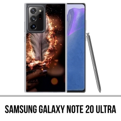 Coque Samsung Galaxy Note 20 Ultra - Plume Feu