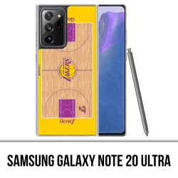 Custodia per Samsung Galaxy Note 20 Ultra - Besketball Lakers Nba Field