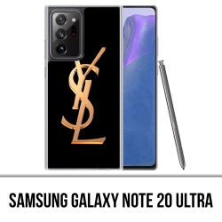 Funda Samsung Galaxy Note 20 Ultra - Ysl Yves Saint Laurent Gold Logo
