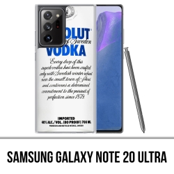Coque Samsung Galaxy Note 20 Ultra - Absolut Vodka
