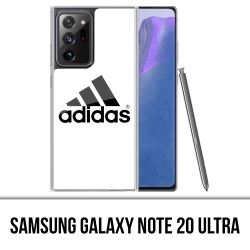 Púrpura Quedar asombrado longitud Funda para Samsung Galaxy Note 20 Ultra - Adidas Logo Blanco