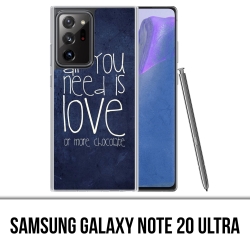 Coque Samsung Galaxy Note 20 Ultra - All You Need Is Chocolate