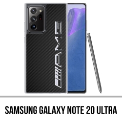 Funda Samsung Galaxy Note 20 Ultra - Logotipo de carbono Amg