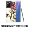 Coque Samsung Galaxy Note 20 Ultra - Animal Astronaute Dinosaure