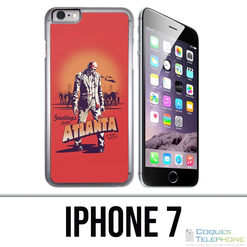 Coque iPhone 7 - Walking Dead Greetings From Atlanta
