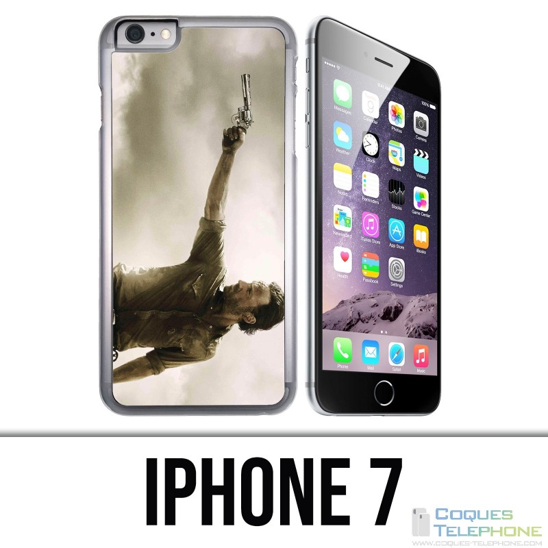 Custodia per iPhone 7 - Walking Dead Gun