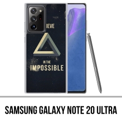Coque Samsung Galaxy Note 20 Ultra - Believe Impossible