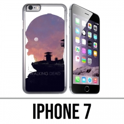 Coque iPhone 7 - Walking Dead Ombre Zombies