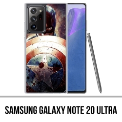 Funda Samsung Galaxy Note 20 Ultra - Capitán América Grunge Avengers