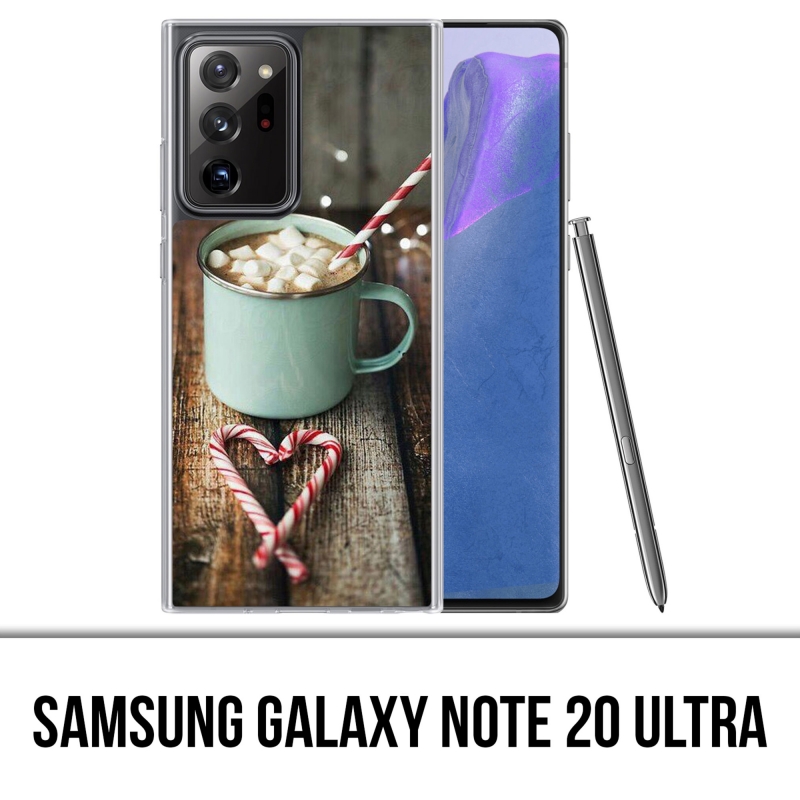 Funda Samsung Galaxy Note 20 Ultra - Chocolate caliente con malvavisco