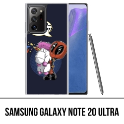 Funda Samsung Galaxy Note 20 Ultra - Unicornio esponjoso de Deadpool