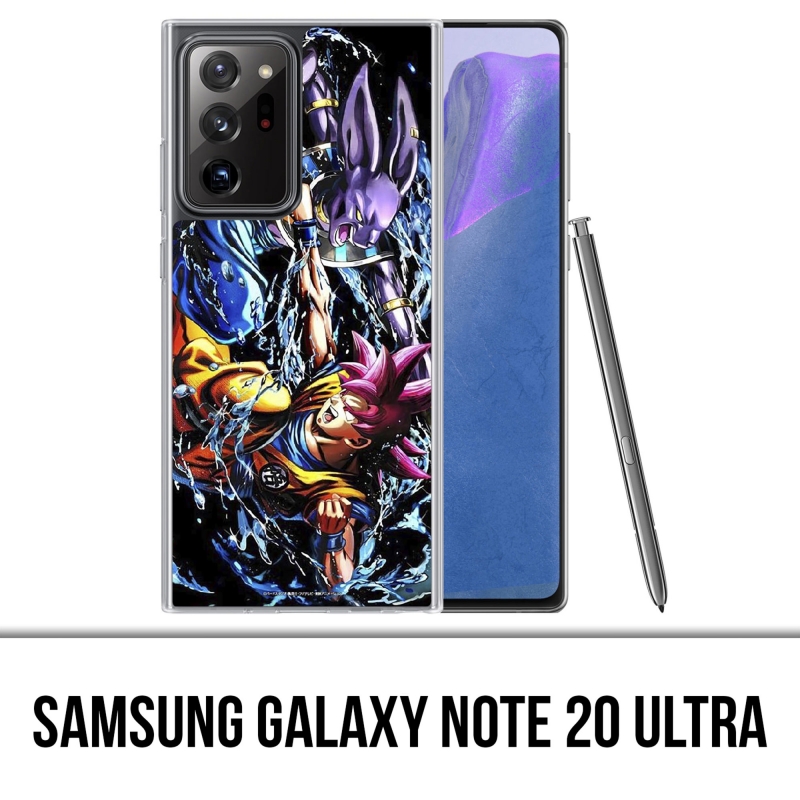 Coque Samsung Galaxy Note 20 Ultra - Dragon Ball Goku Vs Beerus