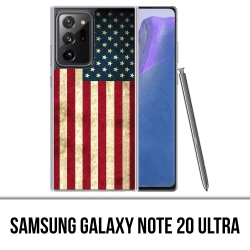 Coque Samsung Galaxy Note 20 Ultra - Drapeau Usa