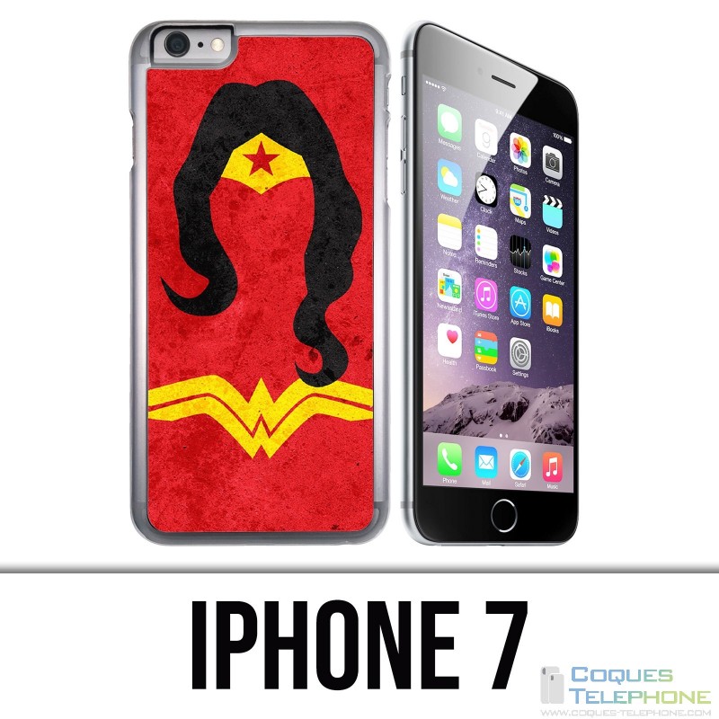 Coque iPhone 7 - Wonder Woman Art