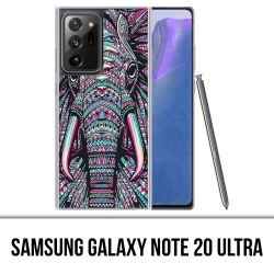 Coque Samsung Galaxy Note 20 Ultra - Éléphant Aztèque Coloré