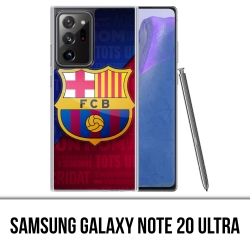 Samsung Galaxy Note 20 Ultra Case - Football Fc Barcelona Logo