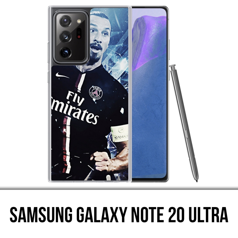 Samsung Galaxy Note 20 Ultra Case - Fußball Zlatan Psg