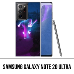 Funda Samsung Galaxy Note 20 Ultra - Resplandor del logotipo de Fortnite