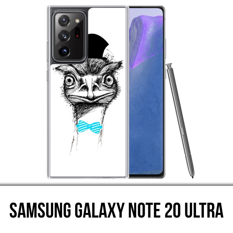 Samsung Galaxy Note 20 Ultra Case - Lustiger Strauß
