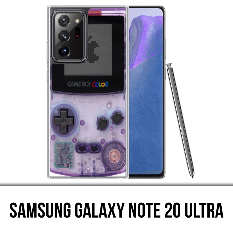 Coque Samsung Galaxy Note 20 Ultra - Game Boy Color Violet
