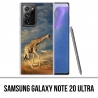 Custodia per Samsung Galaxy Note 20 Ultra - Giraffa