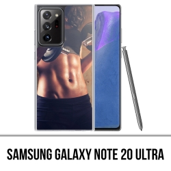 Samsung Galaxy Note 20 Ultra case - Girl Musculation