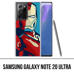 Coque Samsung Galaxy Note 20 Ultra - Iron Man Design Affiche
