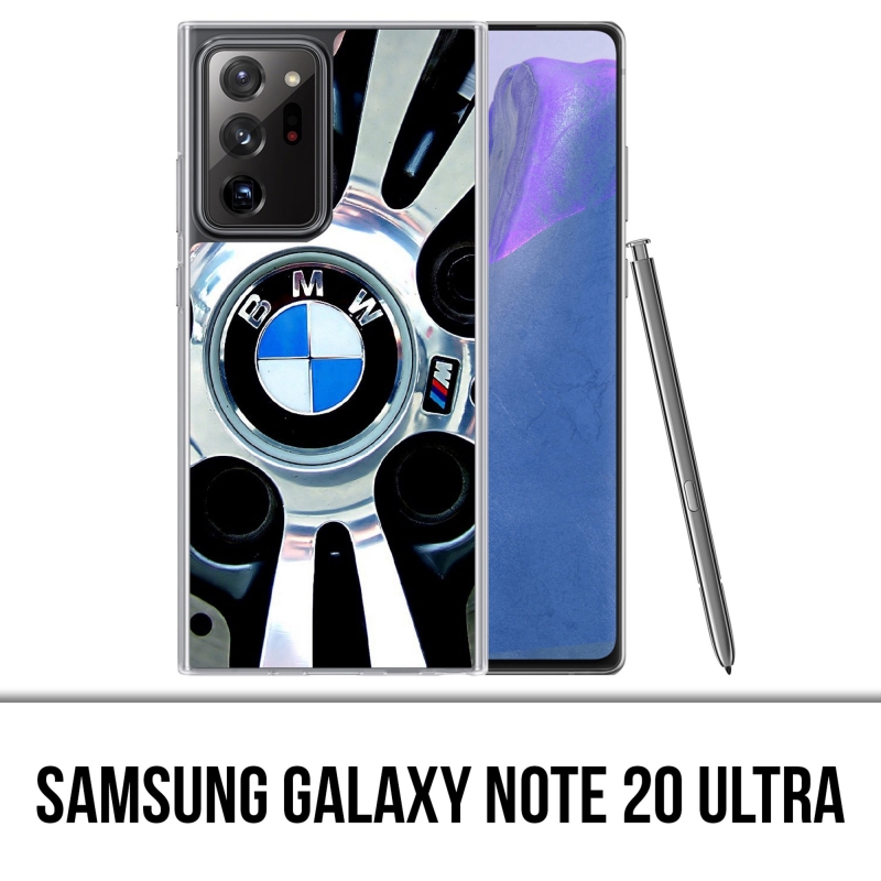 Funda Samsung Galaxy Note 20 Ultra - Borde cromado Bmw