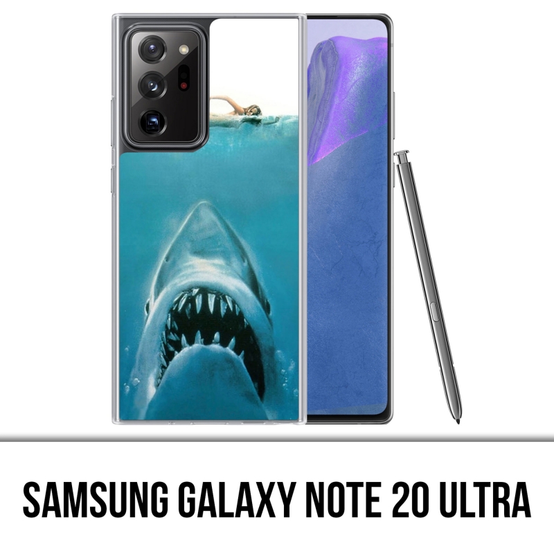 Custodia per Samsung Galaxy Note 20 Ultra - Jaws The Teeth Of The Sea