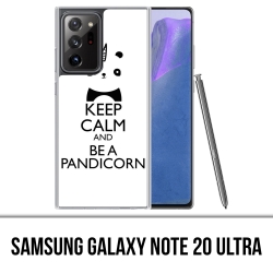 Coque Samsung Galaxy Note 20 Ultra - Keep Calm Pandicorn Panda Licorne