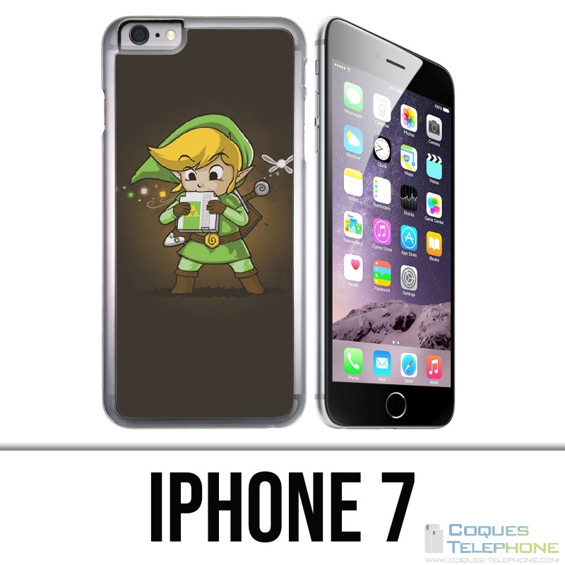 Coque iPhone 7 - Zelda Link Cartouche