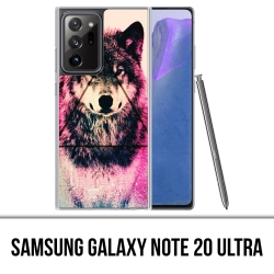 Coque Samsung Galaxy Note 20 Ultra - Loup Triangle