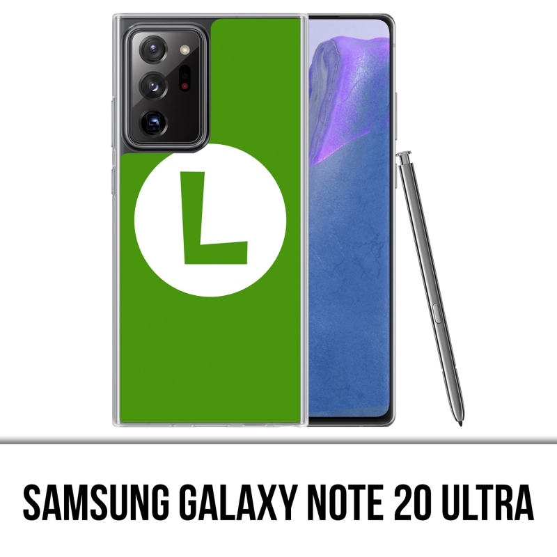 Custodia per Samsung Galaxy Note 20 Ultra - Mario Logo Luigi