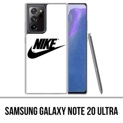 Funda Samsung Galaxy Note 20 Ultra - Logotipo de Nike Blanco