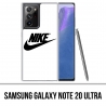 Samsung Galaxy Note 20 Ultra Case - Nike Logo Weiß