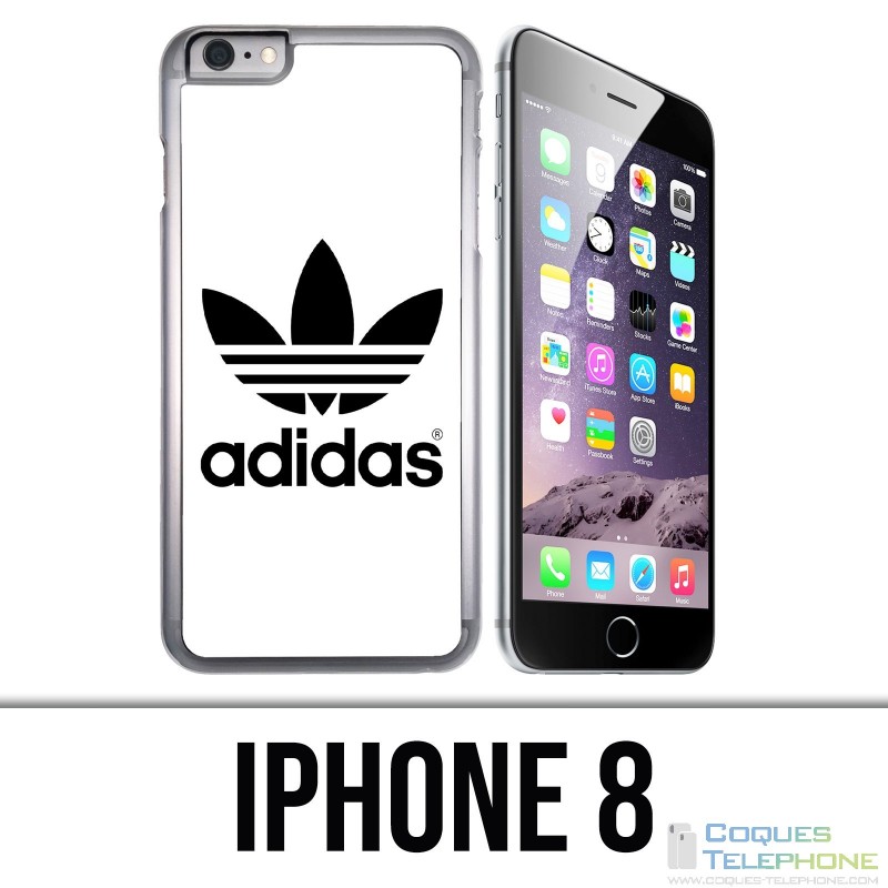 IPhone 8 Hülle - Adidas Classic White