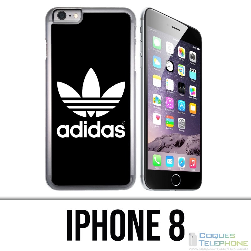 Coque iPhone 8 - Adidas Classic Noir